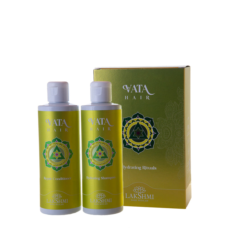 LAKSHMI VATA KIT jasmine moisturizing shampoo + bergamot restorative conditioner 400ml