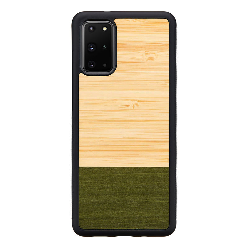 MAN&amp;WOOD case for Galaxy S20+ bamboo forest black