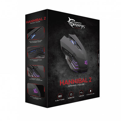 White Shark GM-5006B Gaming Mouse Hannibal-2 black
