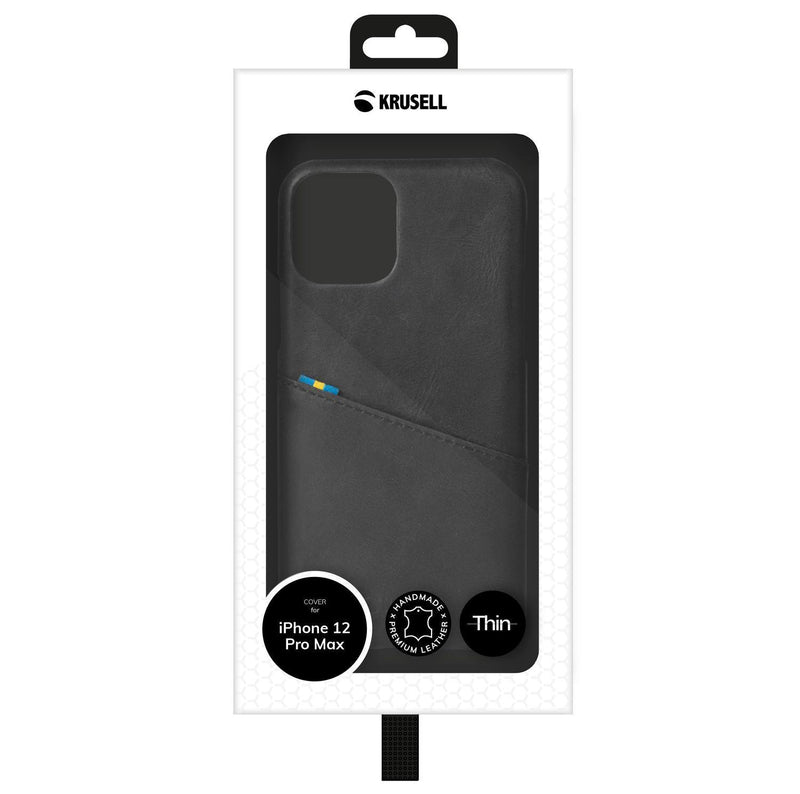 Krusell Sunne CardCover Apple iPhone 12 Pro Max vintage black (62177)