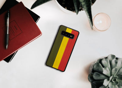 MAN&WOOD SmartPhone case Galaxy S10 Plus reggae black
