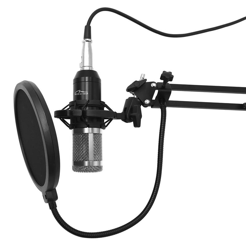 Студийный и потоковый микрофон Media-Tech MT397S