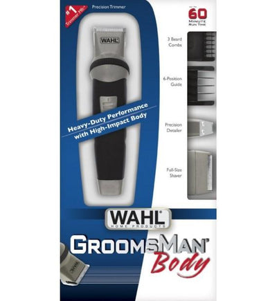 Įkraunama plaukų kantavimo mašinėlė-trimeris Wahl Home GroomsMan Body Trimmer-Beauty chest