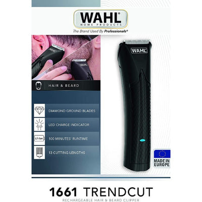 Įkraunama plaukų kirpimo mašinėlė WAHL Home Trend Cut Hair Clipper 1661-0465