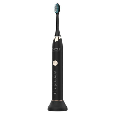Rechargeable, electric, sonic toothbrush OSOM Oral Care Sonic Toothbrush Black OSOMORALT7BL, black color, IPX7
