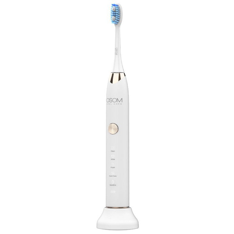 Rechargeable, electric, sonic toothbrush OSOM Oral Care Sonic Toothbrush White OSOMORALT7WH, white color, IPX7