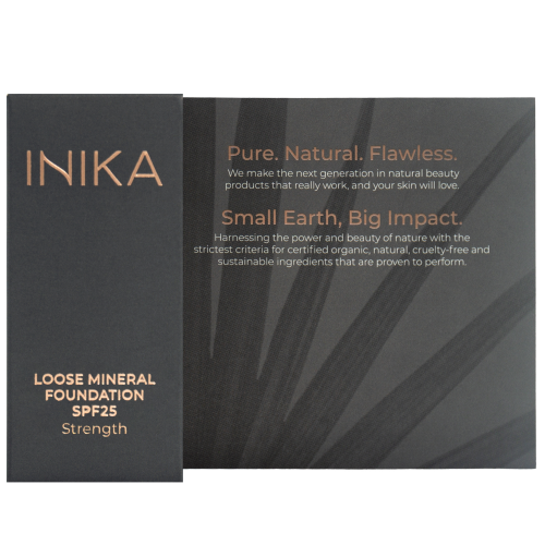 INIKA Loose mineral powder SPF 25 - Strength, 0.7g