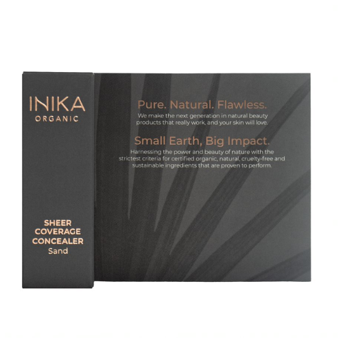 INIKA Сертифицированный органический светлый консилер - Песочный, 4мл 