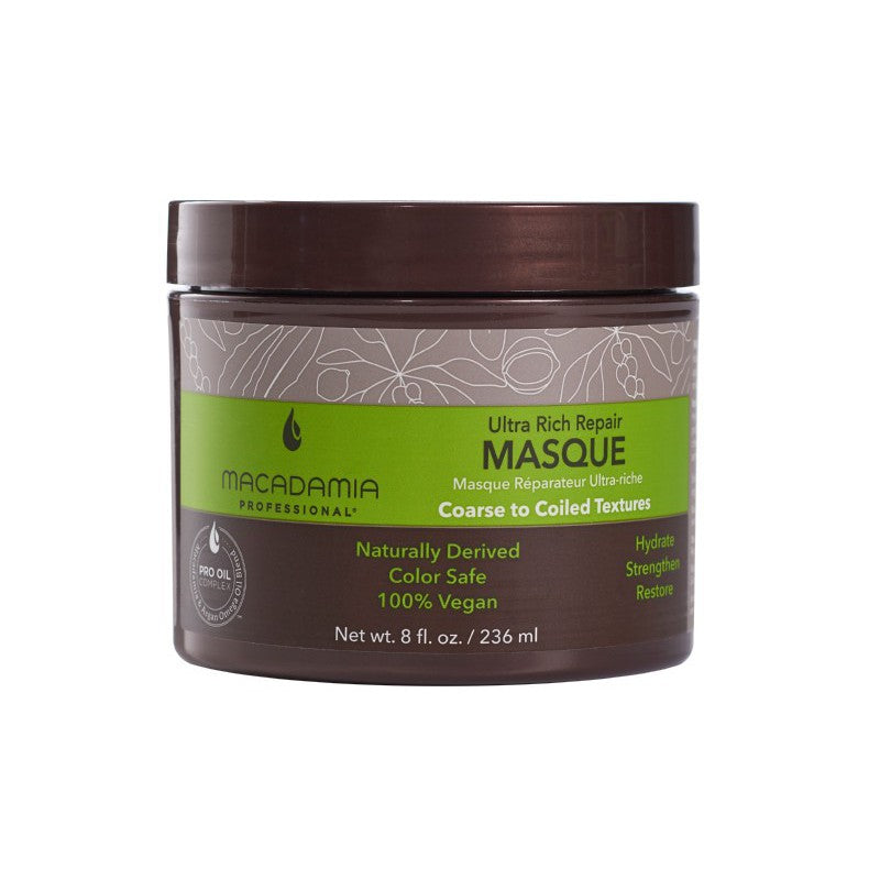 Интенсивно увлажняющая маска Macadamia Ultra Rich Repair Masque MAM300105, 236 мл