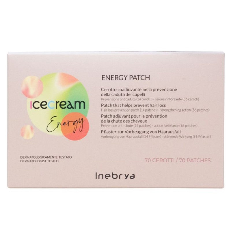 Intensive treatment against hair loss Ice Cream Energy Patches ICE26353, 1 course, 14 pcs and 56 pcs