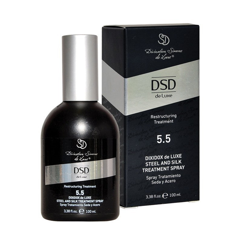 Intensive restorative spray with silk Dixidox de Luxe Steel And Silk Treatment Spray DSD 5.5 100 ml +gift luxury home fragrance with sticks