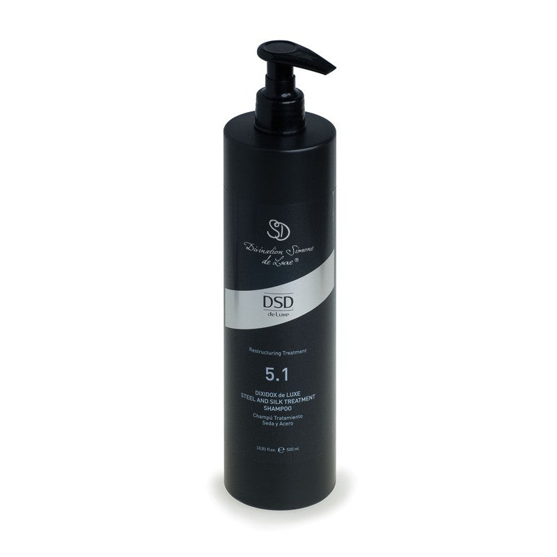 Intensyvus Dixidox de Luxe šampūnas su šilku DSD 5.1L 500 ml +dovana prabangus namų kvapas su lazdelėmis