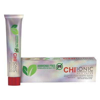 CHI Ionic Permanent Shine Hair Color Ammonia-free hair dye 85g + gift Previa hair product