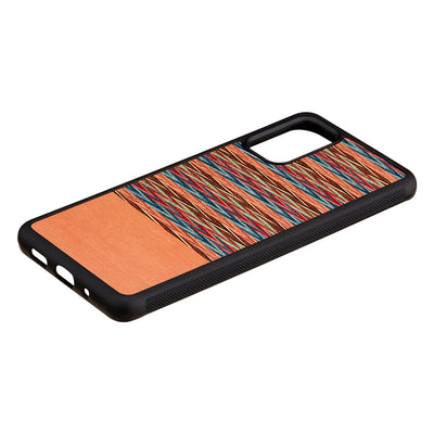 MAN&amp;WOOD case for Galaxy S20+ browny check black