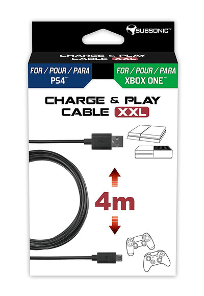Subsonic Charge and Play Cable XXL