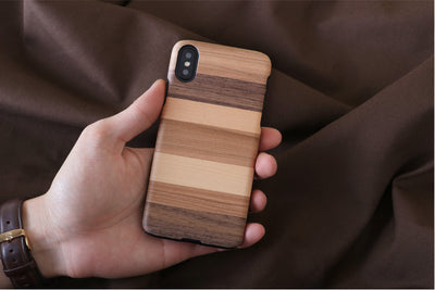 MAN&amp;WOOD SmartPhone case iPhone X/XS sabbia black