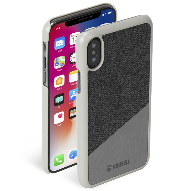 Krusell Tanum Cover Apple iPhone XS gray 