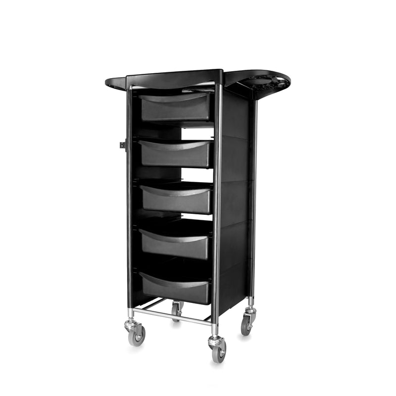 Labor Pro hairdressing trolley with hair dryer holder
