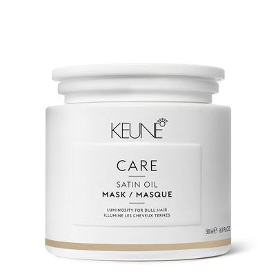 Keune CARE SATIN OIL mask for dry porous hair + gift Previa hair product