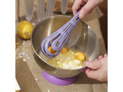 ViceVersa Kogel Mogel Bowl + Whisk Set violet 16242