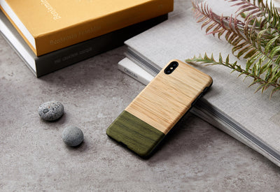 Чехол MAN&amp;WOOD для смартфона iPhone XS Max «Бамбуковый лес»