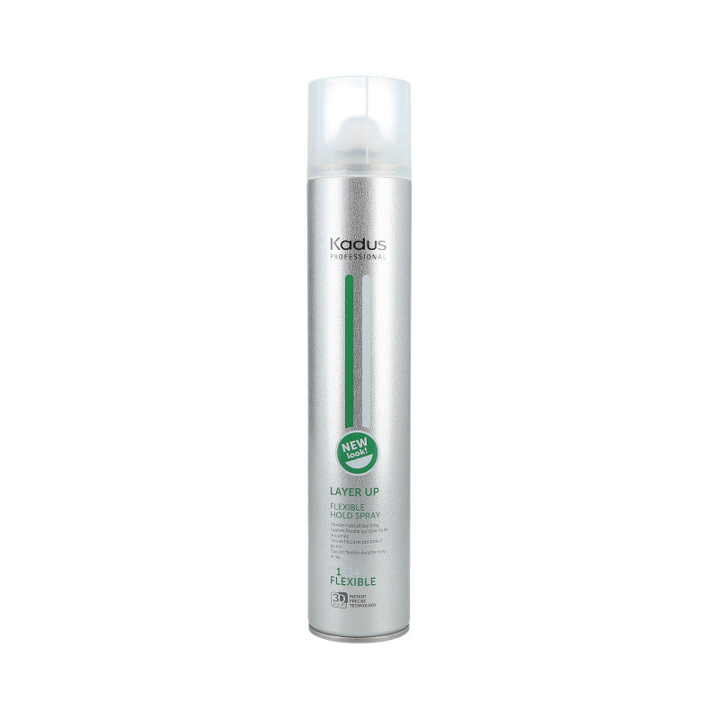 Hairspray Flexible Fixation Kadus Spray Layer Up, 500 ml + gift Wella product