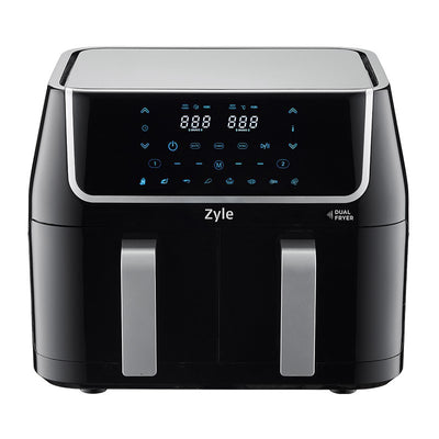 Hot air fryer Zyle with two cooking baskets ZY009DAF