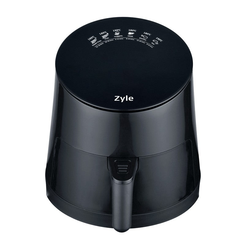 Фритюрница Zyle ZY002BAF, черная, 1500 Вт