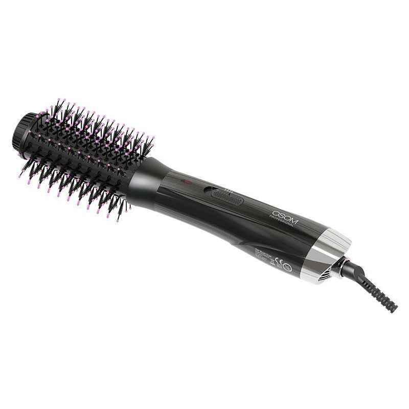 Стайлер для волос с горячим воздухом Osom Professional Hot Air Hair Brush OSOM6625S, 1000 Вт + продукт для волос Previa в подарок