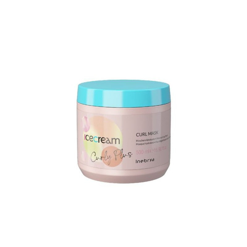 Mask for curly hair Inebrya Ice Cream Curly Plus Mask ICE26369, 500 ml