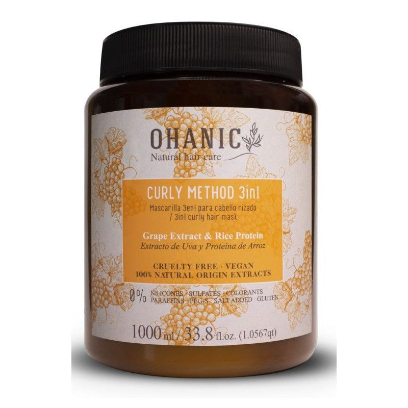 Mask for curly hair Ohanic Curly Method Mask, 1000 ml OHAN14