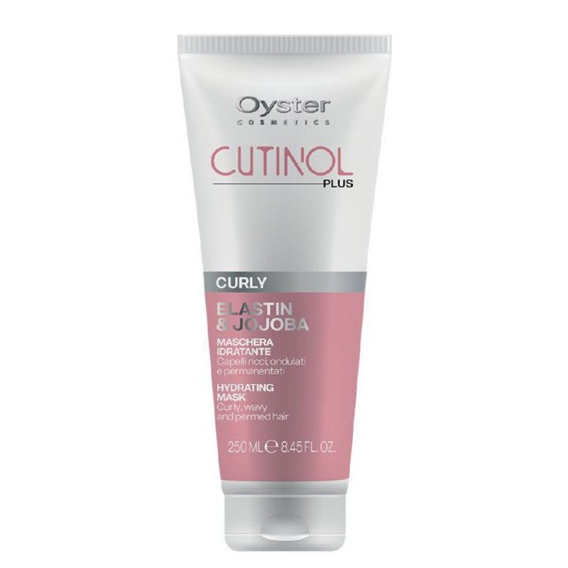 Kaukė garbanotiems plaukams Oyster Cutinol Plus Hydrating Mask, skirta besiveliantiems plaukams OYMA05250005, 250 ml