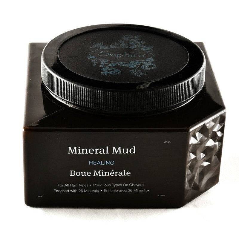 Kaukė-mineralinis purvas plaukams Saphira Mineral Mud SAFMM3 su Negyvosios jūros mineralais 500 ml +dovana Previa plaukų priemonė