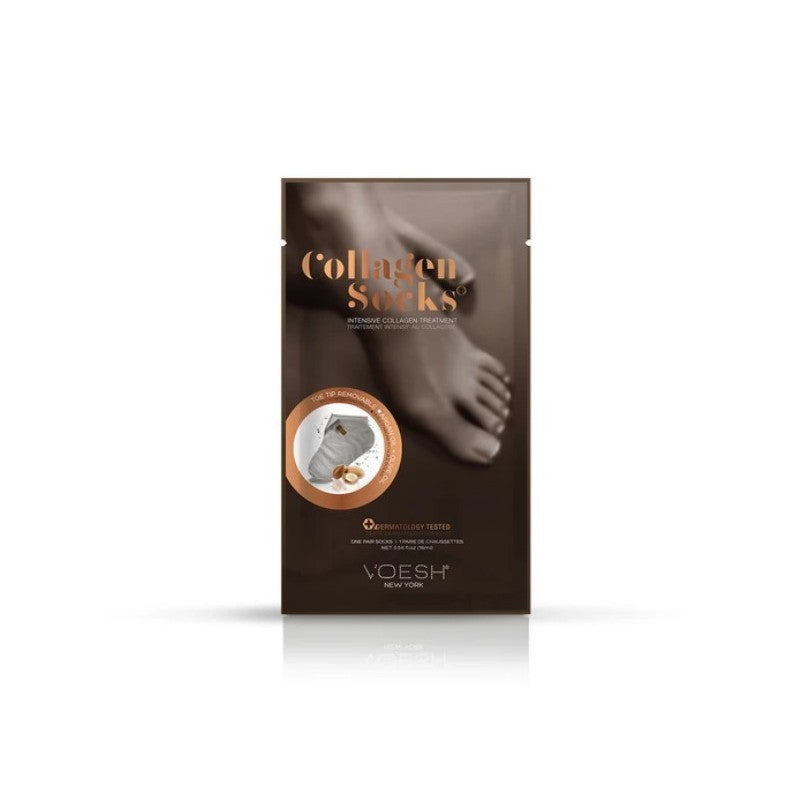 Foot mask Voesh Collagen Socks VFM212COL, with collagen, argan and olive oils, intensely moisturizes the feet, 1 pair of socks
