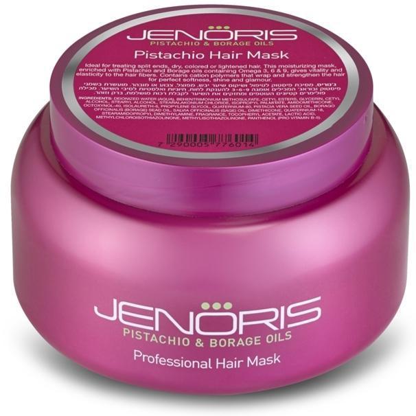 Kaukė plaukams Jenoris Professional Hair Mask su pistacijų aliejumi, 500 ml-Beauty chest