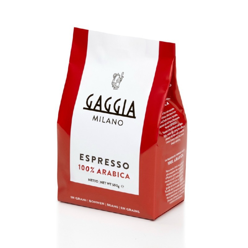 Kavos pupelės, Gaggia 100% Arabica, 500 g., GAGARAB500