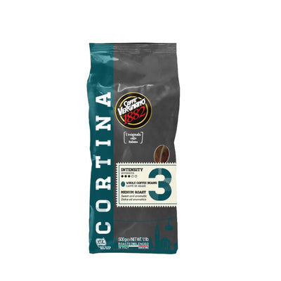 Coffee beans Vergnano Cortina 1277, 500 gr.