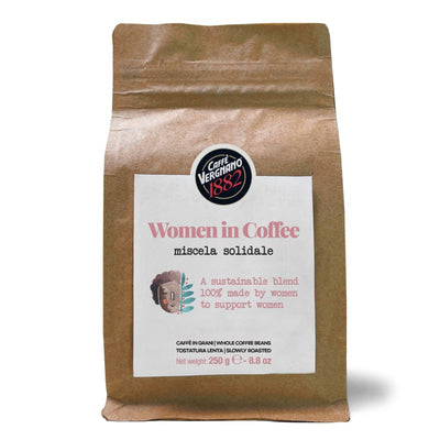Кофе в зернах Vergnano Women in Coffee, 068S, 250 г