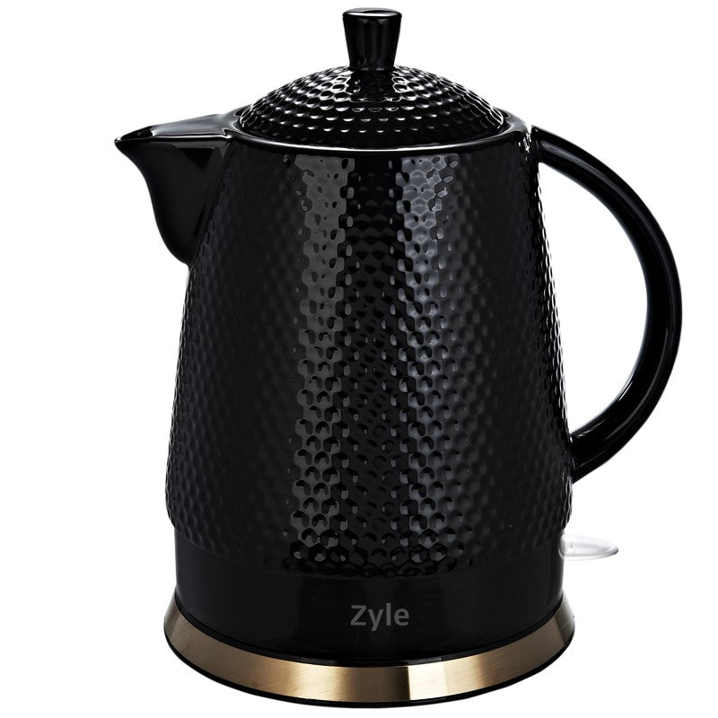Керамический чайник Zyle ZY19KWG, объем 1,5 л, черный