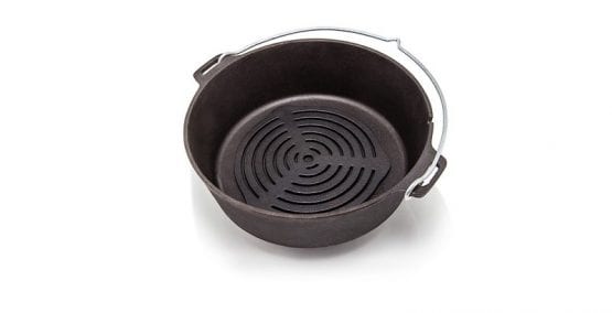 Additional cast iron pot grill Petromax