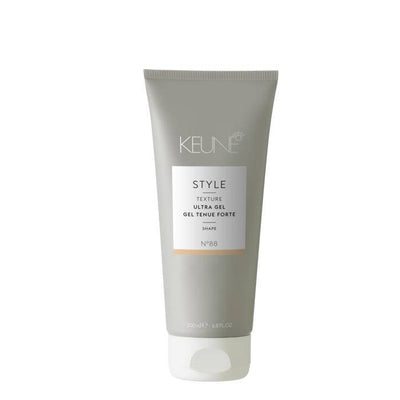 Keune STYLE ULTRA shiny strong fixation hair gel + gift Previa hair product