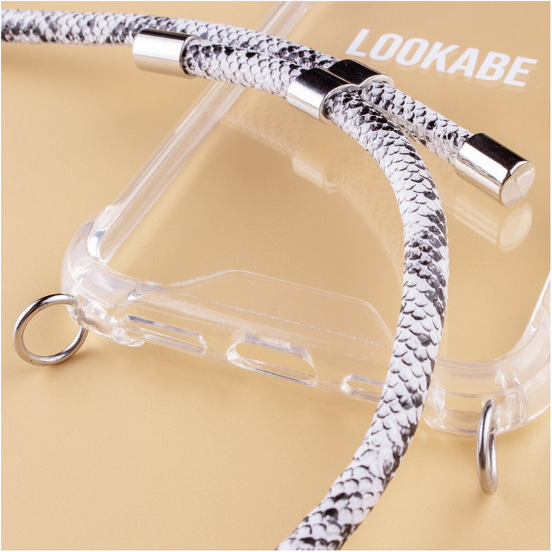 Lookabe Necklace Snake Edition iPhone 7/8 silver snake loo016