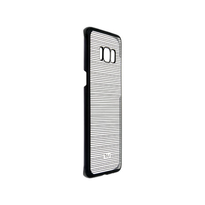 Жесткий чехол Tellur Cover для Samsung Galaxy S8 Plus, черный с горизонтальными полосами 