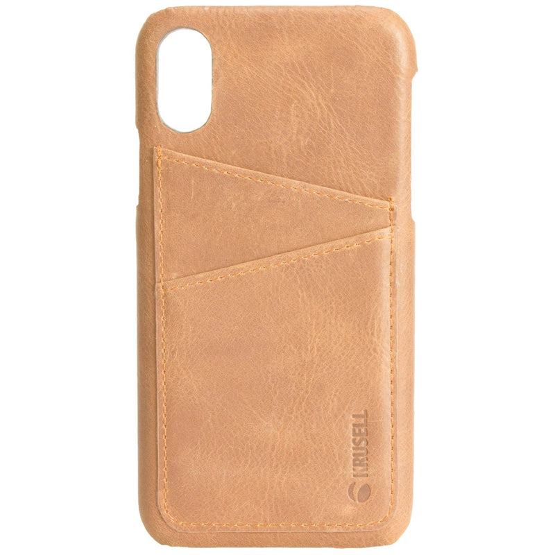 Krusell Sunne 2 Card Cover Apple iPhone XR vintage nude