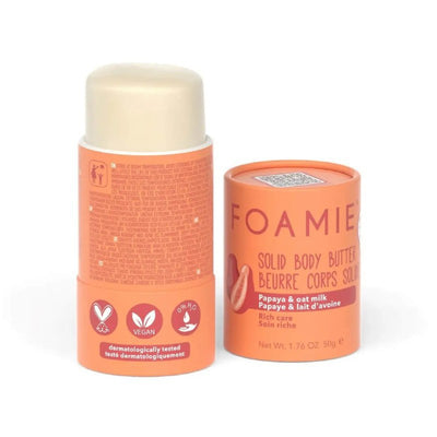 Foamie Solid Body Butter Oat To Be Smooth FMSLOS2001, с папайей и овсяным молоком