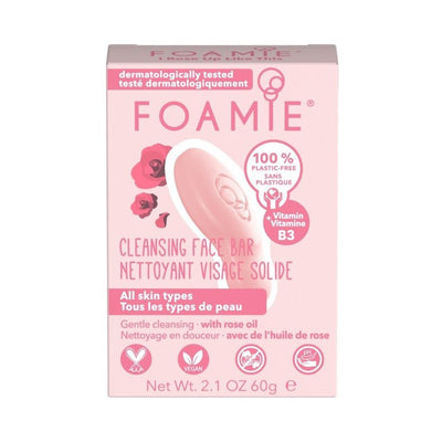 Solid Face Wash Foamie Face Bar I Rose Up Like This FMFBRW1, for all skin types