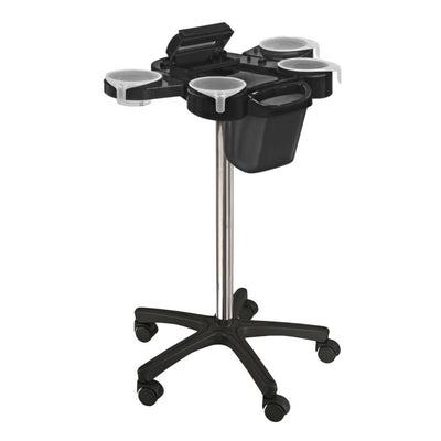Kirpėjo darbo priemonių vežimėlis dažymui Ceriotti Electric Service Plus, juodas-Beauty chest