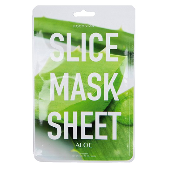 Kocostar Aloe Slice Mask Тканевая маска для лица 20мл 
