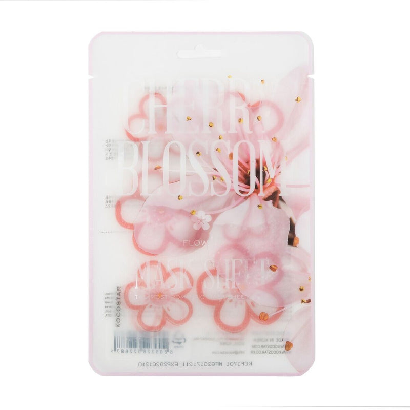 Kocostar Cherry Blossom Flower Mask Sheet Face mask 20ml 