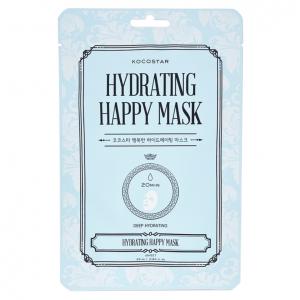 KOCOSTAR Hydrating Happy Mask интенсивно увлажняющая маска для лица 